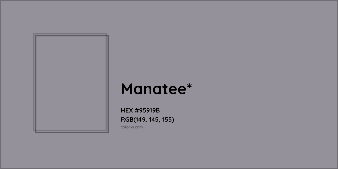 HEX #95919B Color Name, Color Code, Palettes, Similar Paints, Images