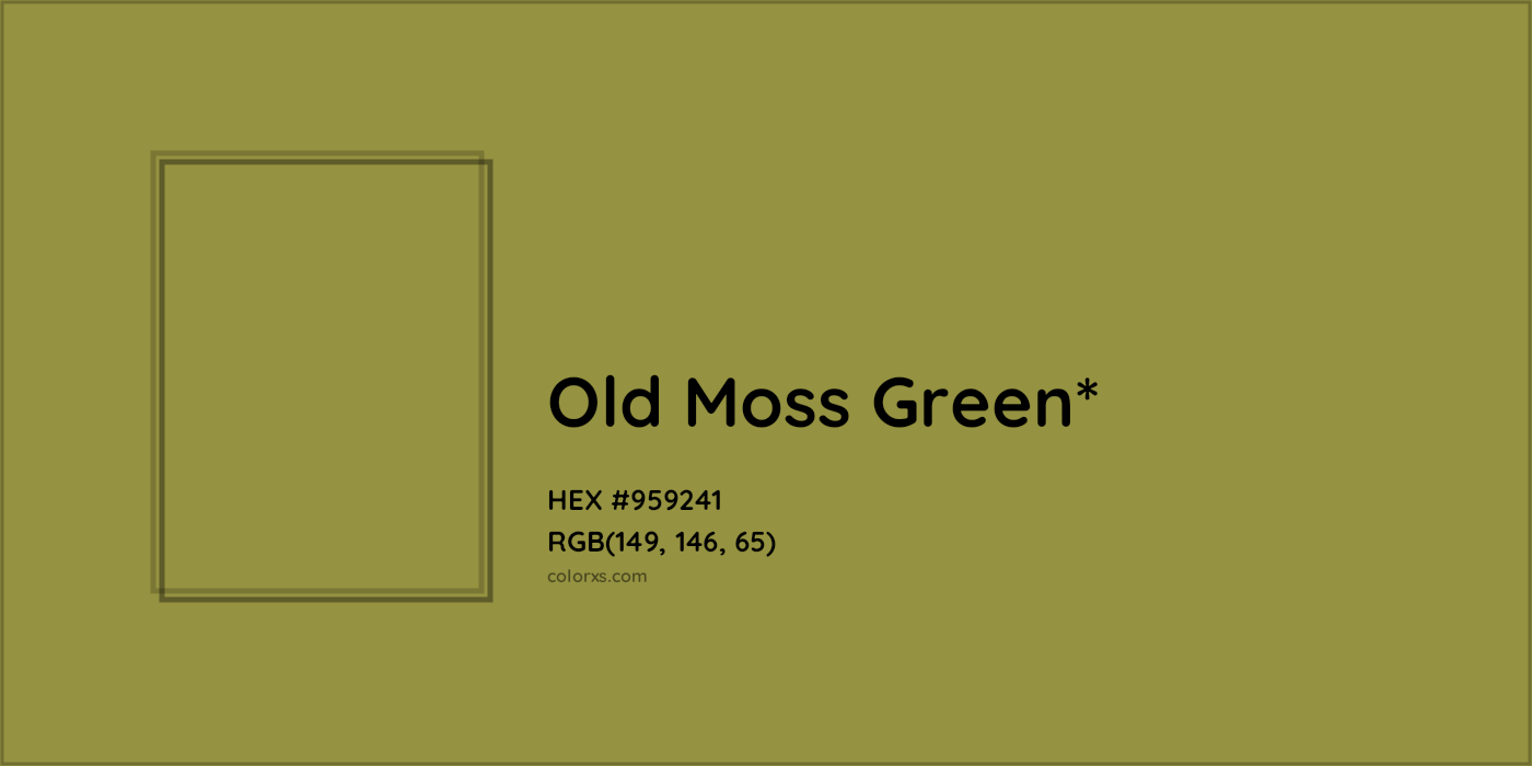 HEX #959241 Color Name, Color Code, Palettes, Similar Paints, Images