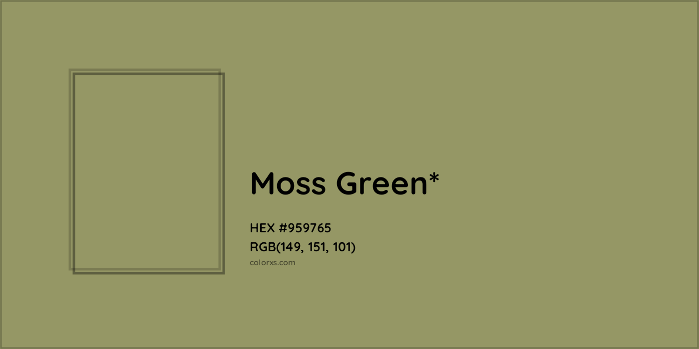 HEX #959765 Color Name, Color Code, Palettes, Similar Paints, Images