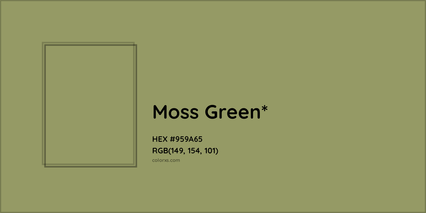 HEX #959A65 Color Name, Color Code, Palettes, Similar Paints, Images