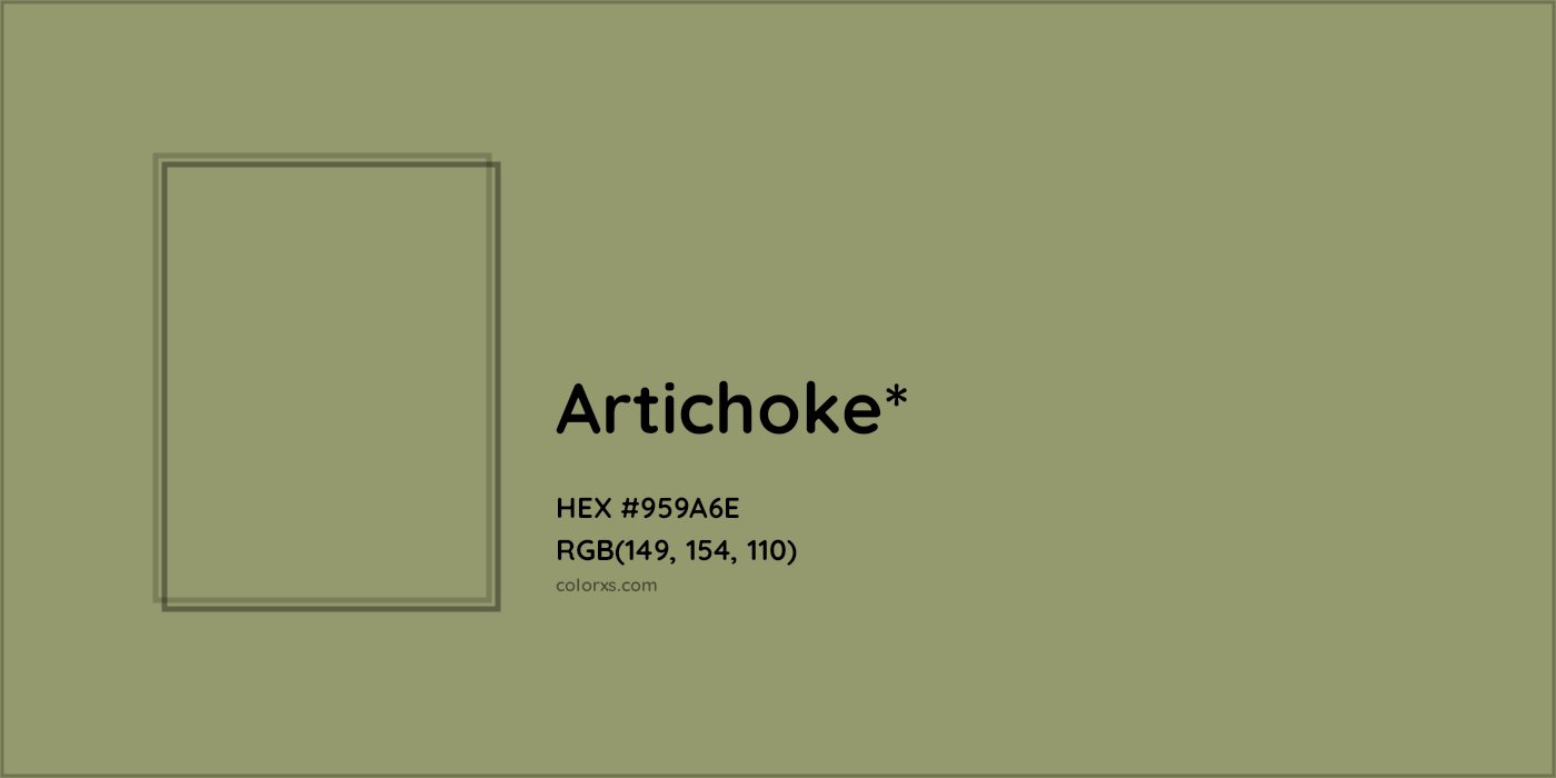 HEX #959A6E Color Name, Color Code, Palettes, Similar Paints, Images