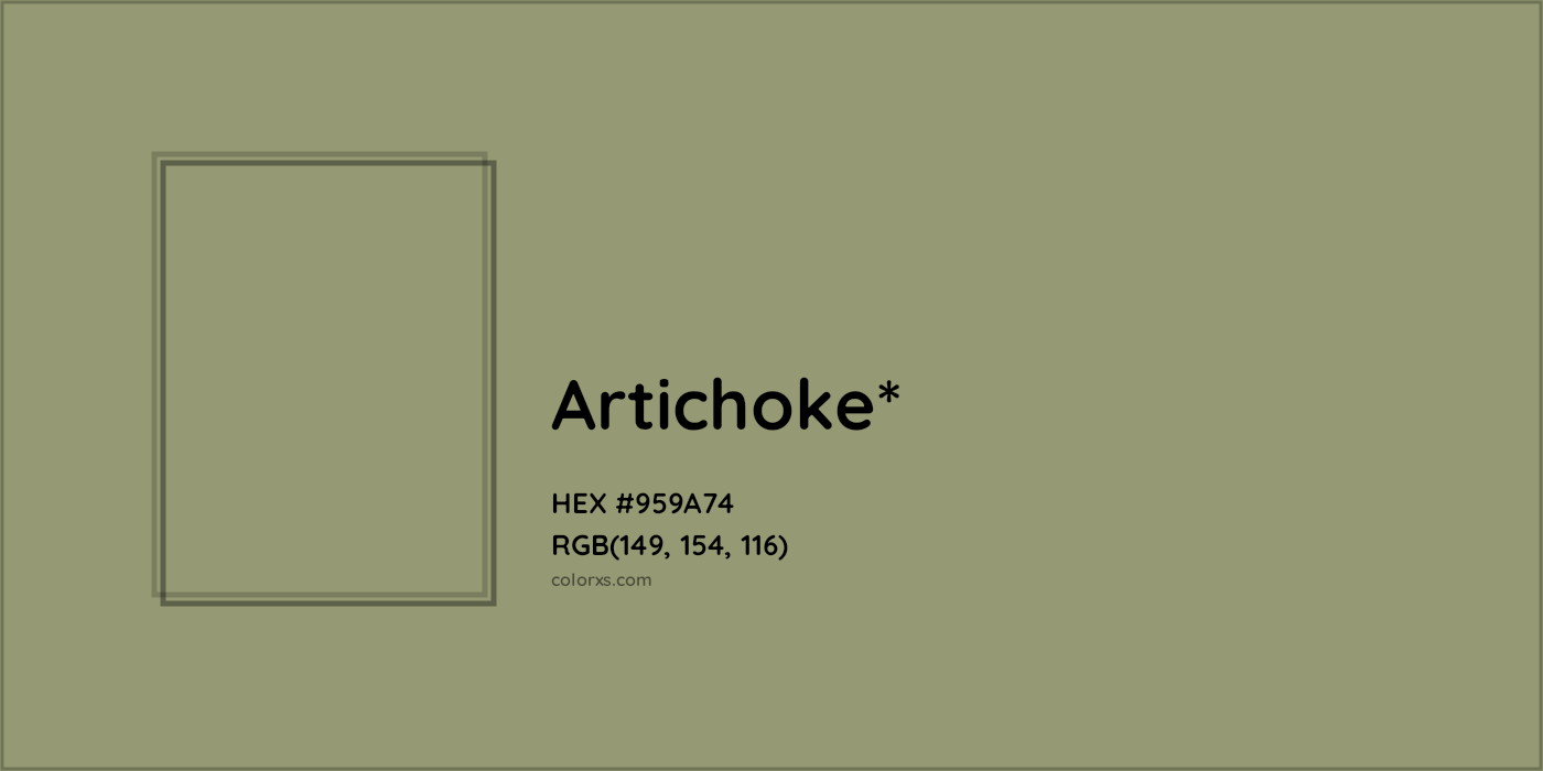 HEX #959A74 Color Name, Color Code, Palettes, Similar Paints, Images