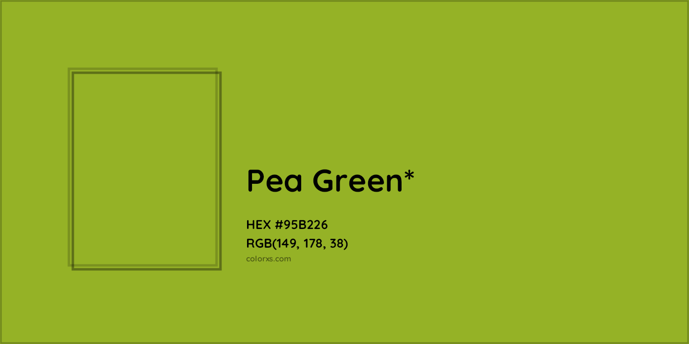 HEX #95B226 Color Name, Color Code, Palettes, Similar Paints, Images