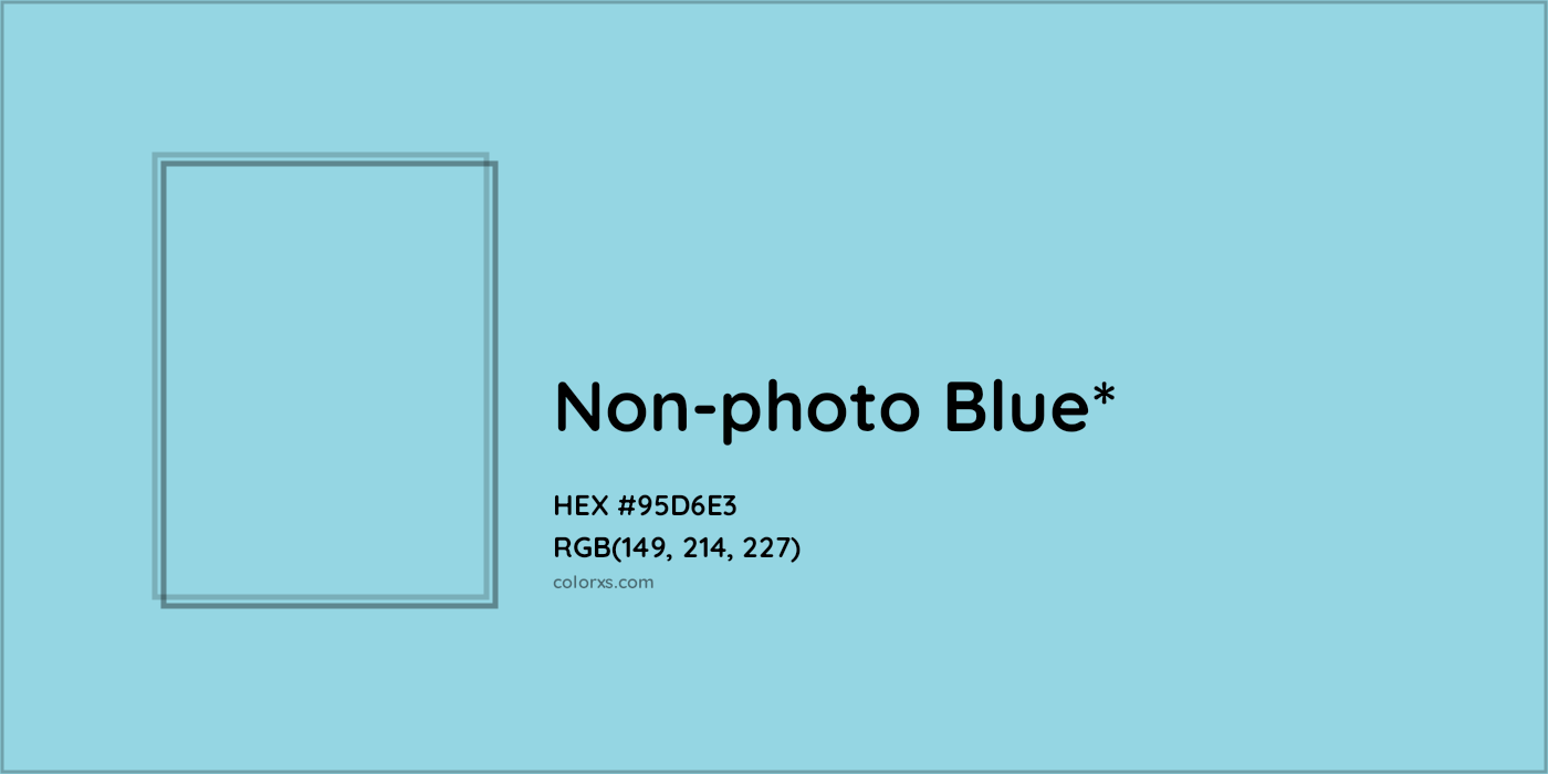 HEX #95D6E3 Color Name, Color Code, Palettes, Similar Paints, Images