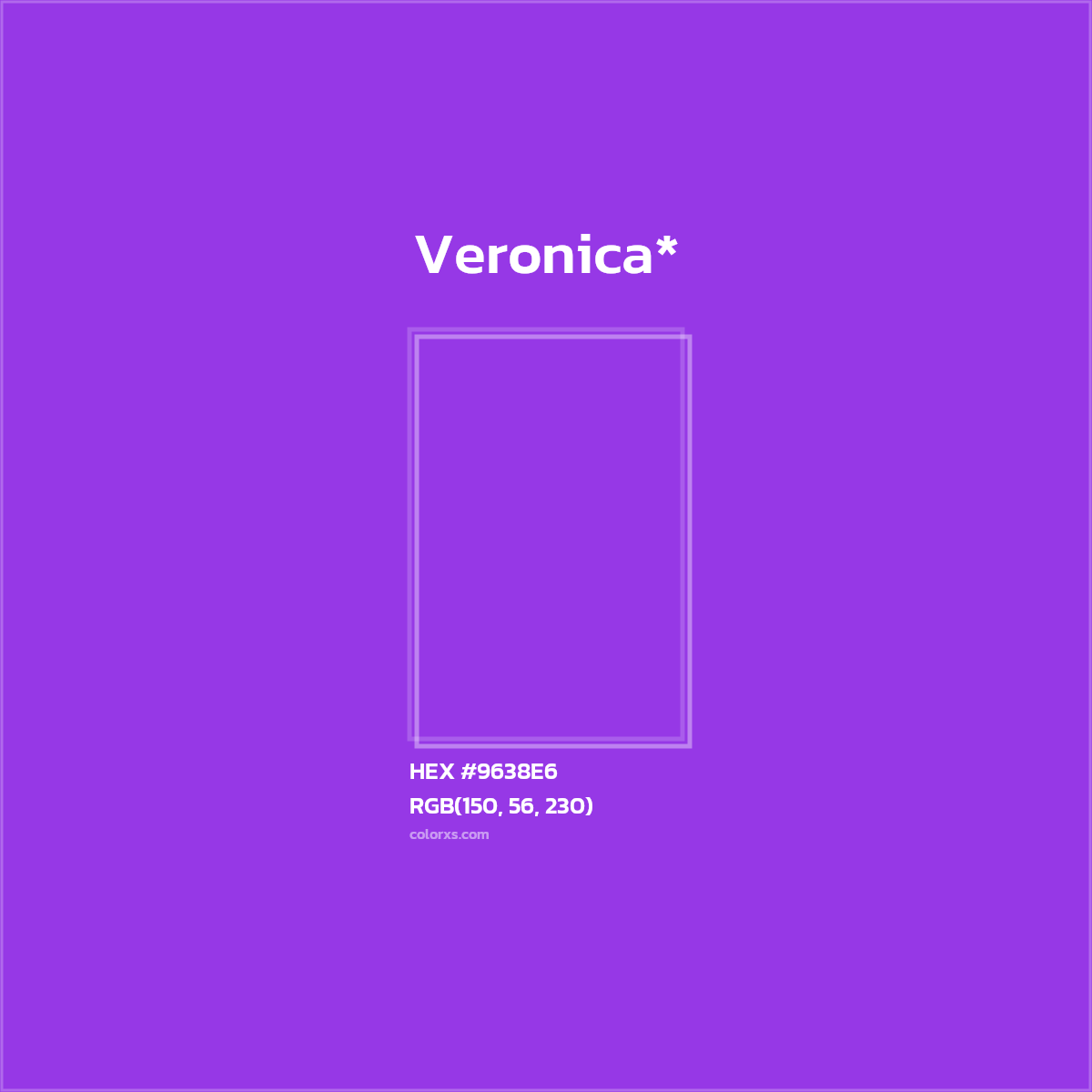 HEX #9638E6 Color Name, Color Code, Palettes, Similar Paints, Images