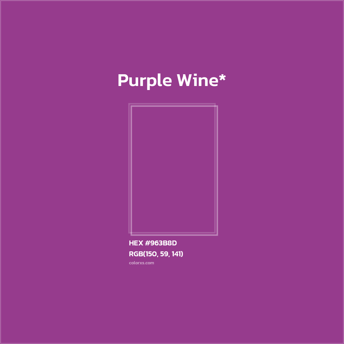 HEX #963B8D Color Name, Color Code, Palettes, Similar Paints, Images