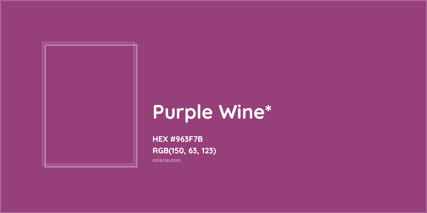 HEX #963F7B Color Name, Color Code, Palettes, Similar Paints, Images