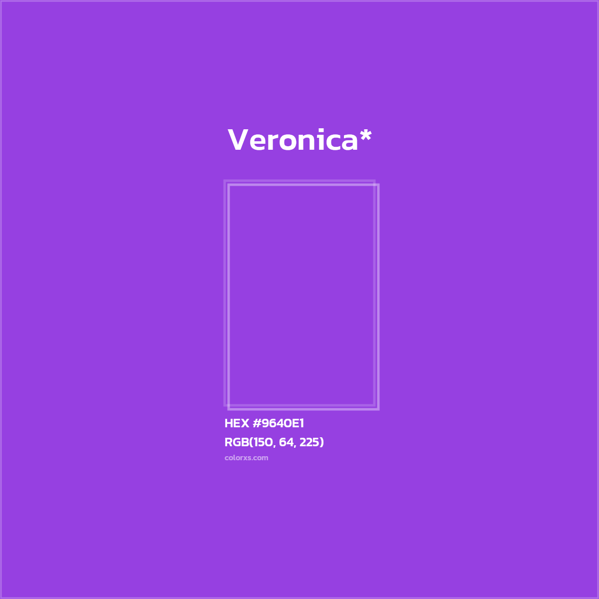 HEX #9640E1 Color Name, Color Code, Palettes, Similar Paints, Images