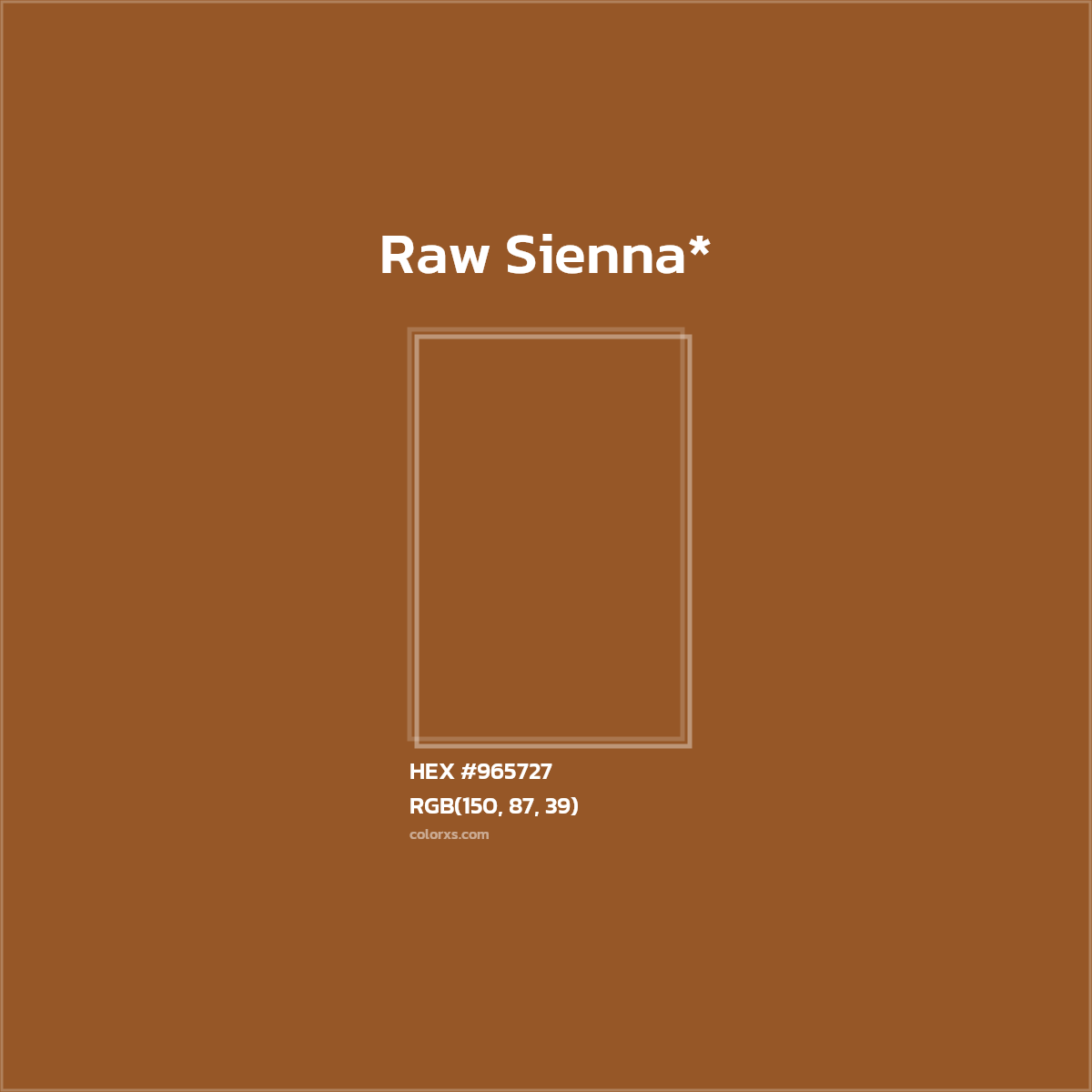 HEX #965727 Color Name, Color Code, Palettes, Similar Paints, Images
