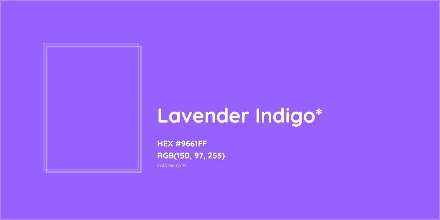 HEX #9661FF Color Name, Color Code, Palettes, Similar Paints, Images
