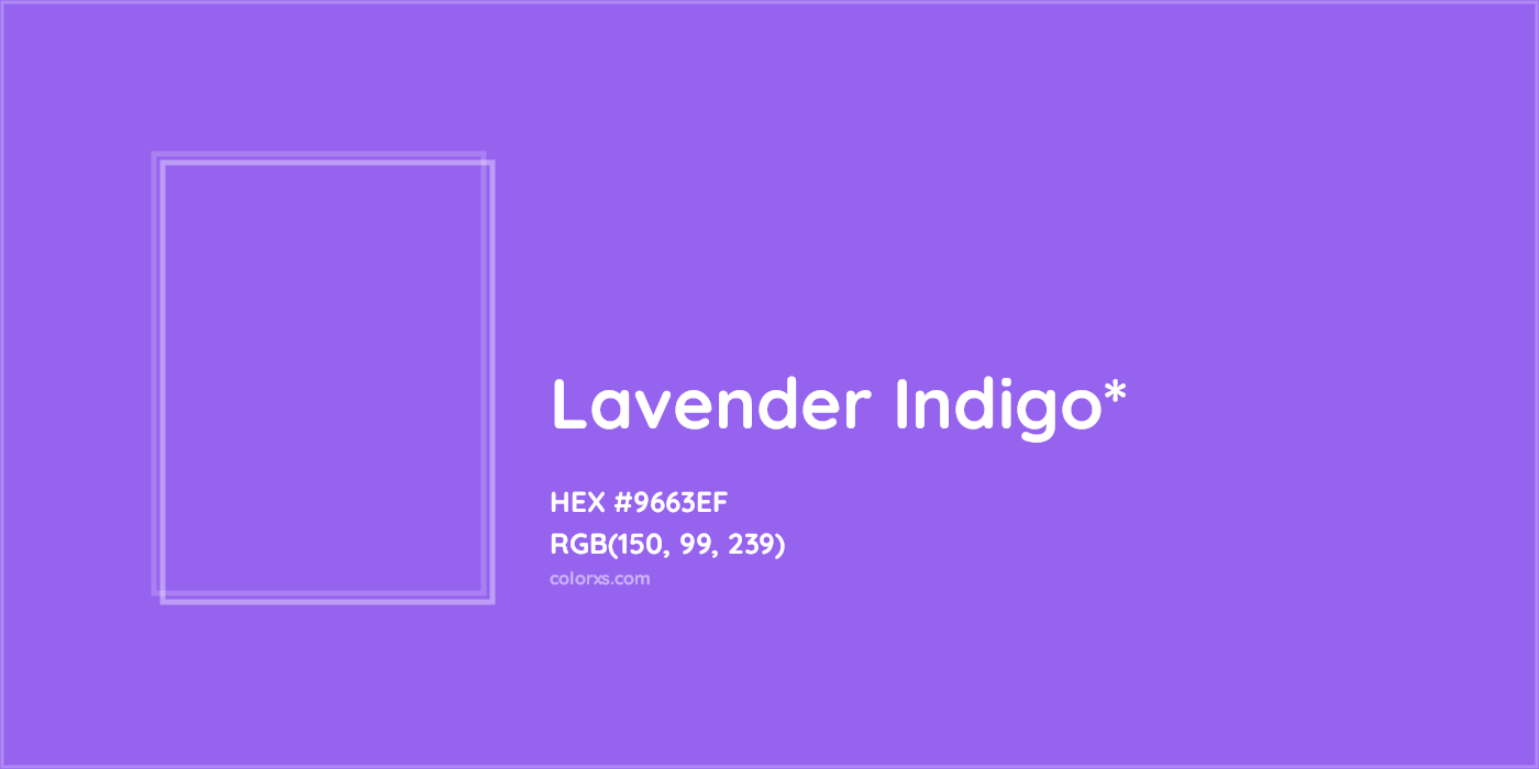 HEX #9663EF Color Name, Color Code, Palettes, Similar Paints, Images