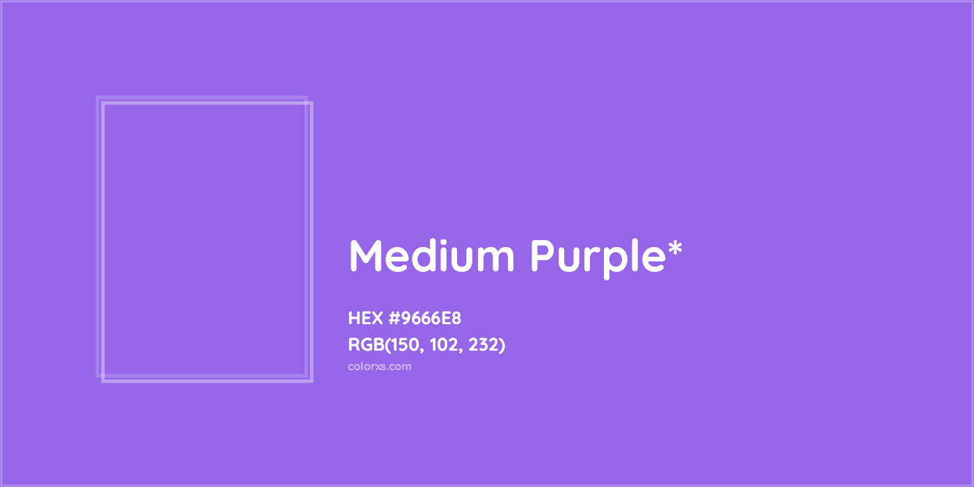 HEX #9666E8 Color Name, Color Code, Palettes, Similar Paints, Images