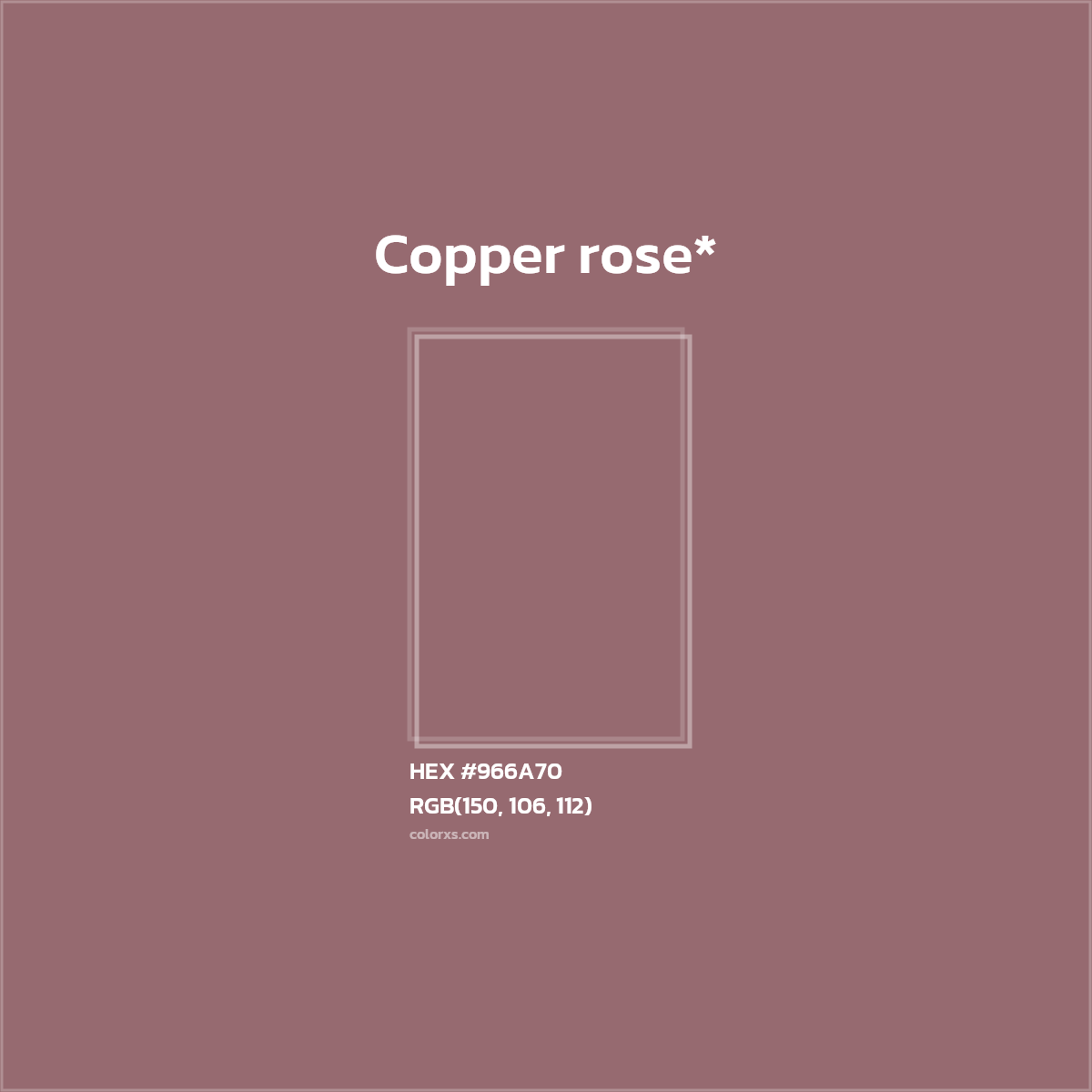 HEX #966A70 Color Name, Color Code, Palettes, Similar Paints, Images