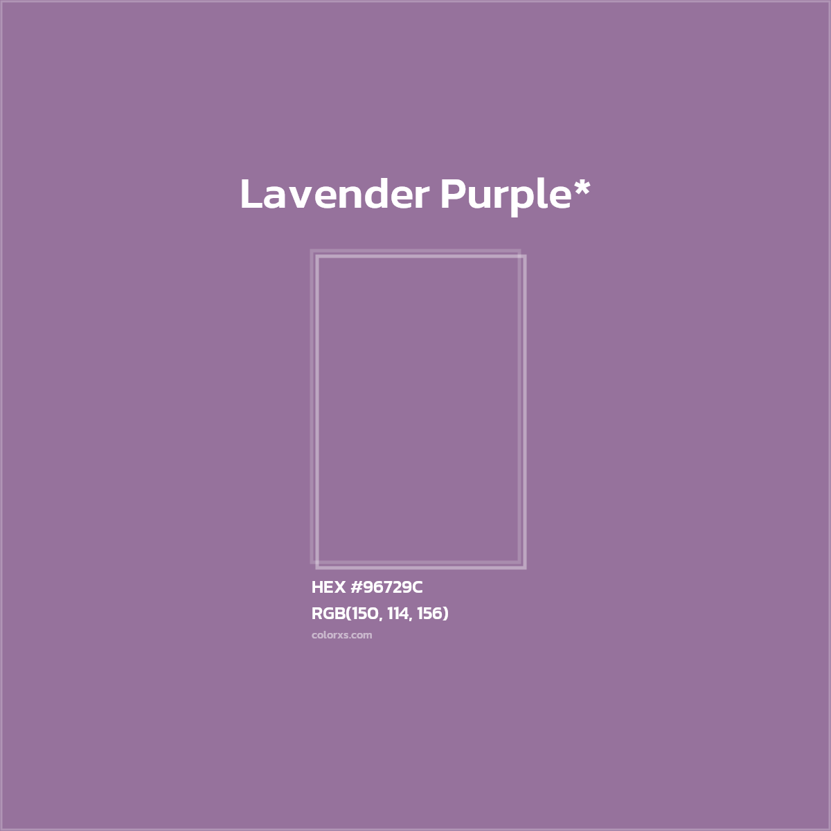 HEX #96729C Color Name, Color Code, Palettes, Similar Paints, Images