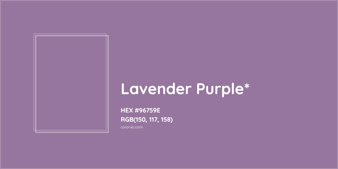 HEX #96759E Color Name, Color Code, Palettes, Similar Paints, Images