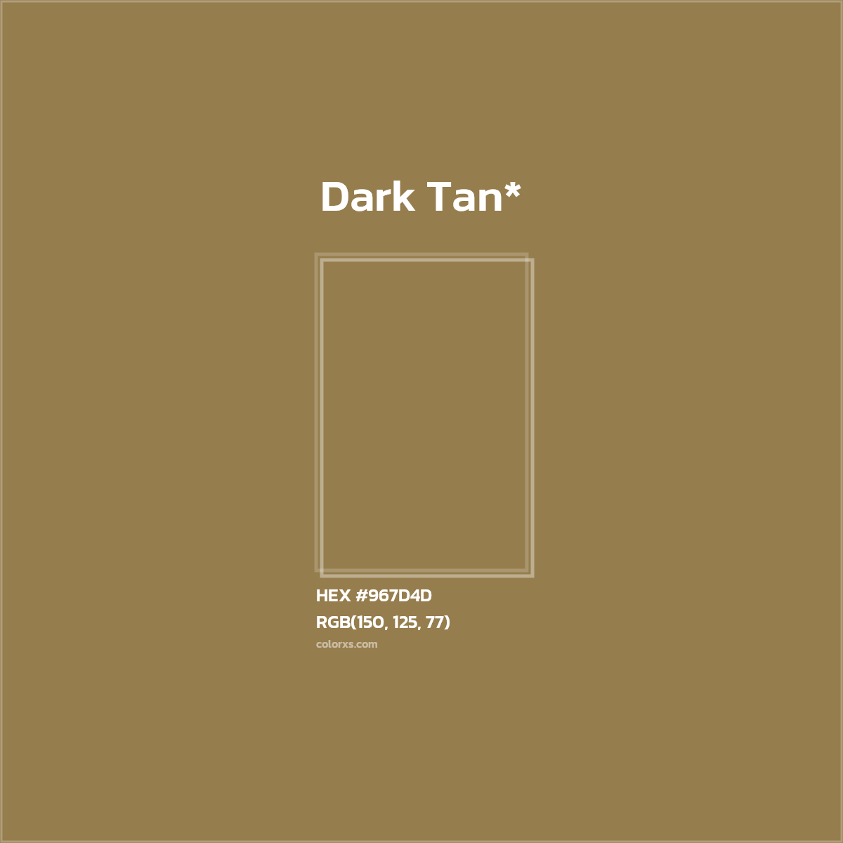 HEX #967D4D Color Name, Color Code, Palettes, Similar Paints, Images