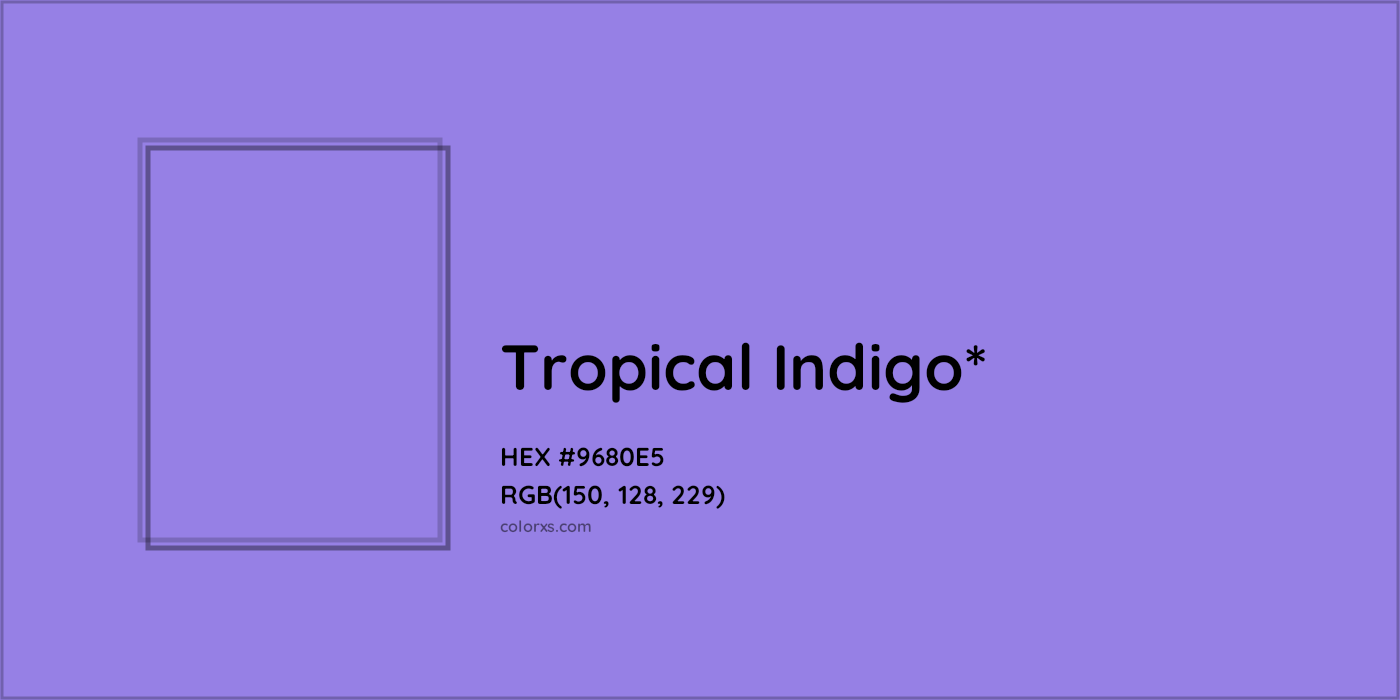 HEX #9680E5 Color Name, Color Code, Palettes, Similar Paints, Images