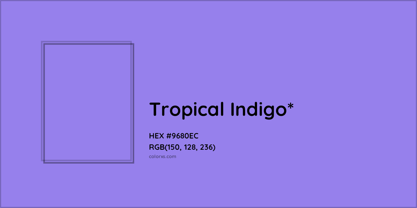 HEX #9680EC Color Name, Color Code, Palettes, Similar Paints, Images