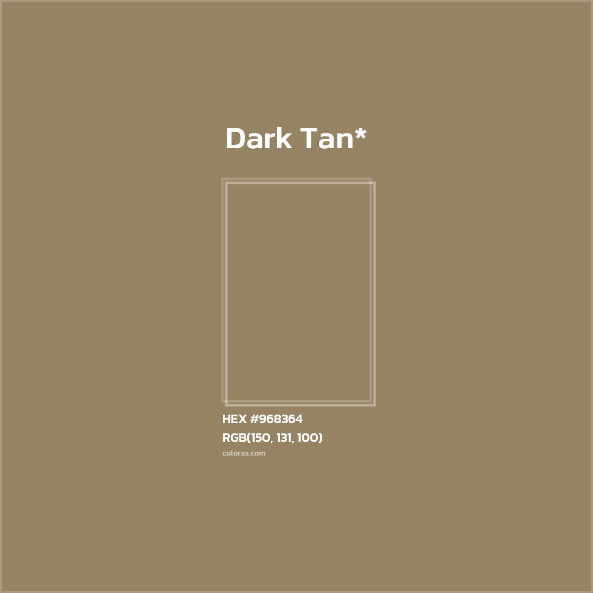 HEX #968364 Color Name, Color Code, Palettes, Similar Paints, Images