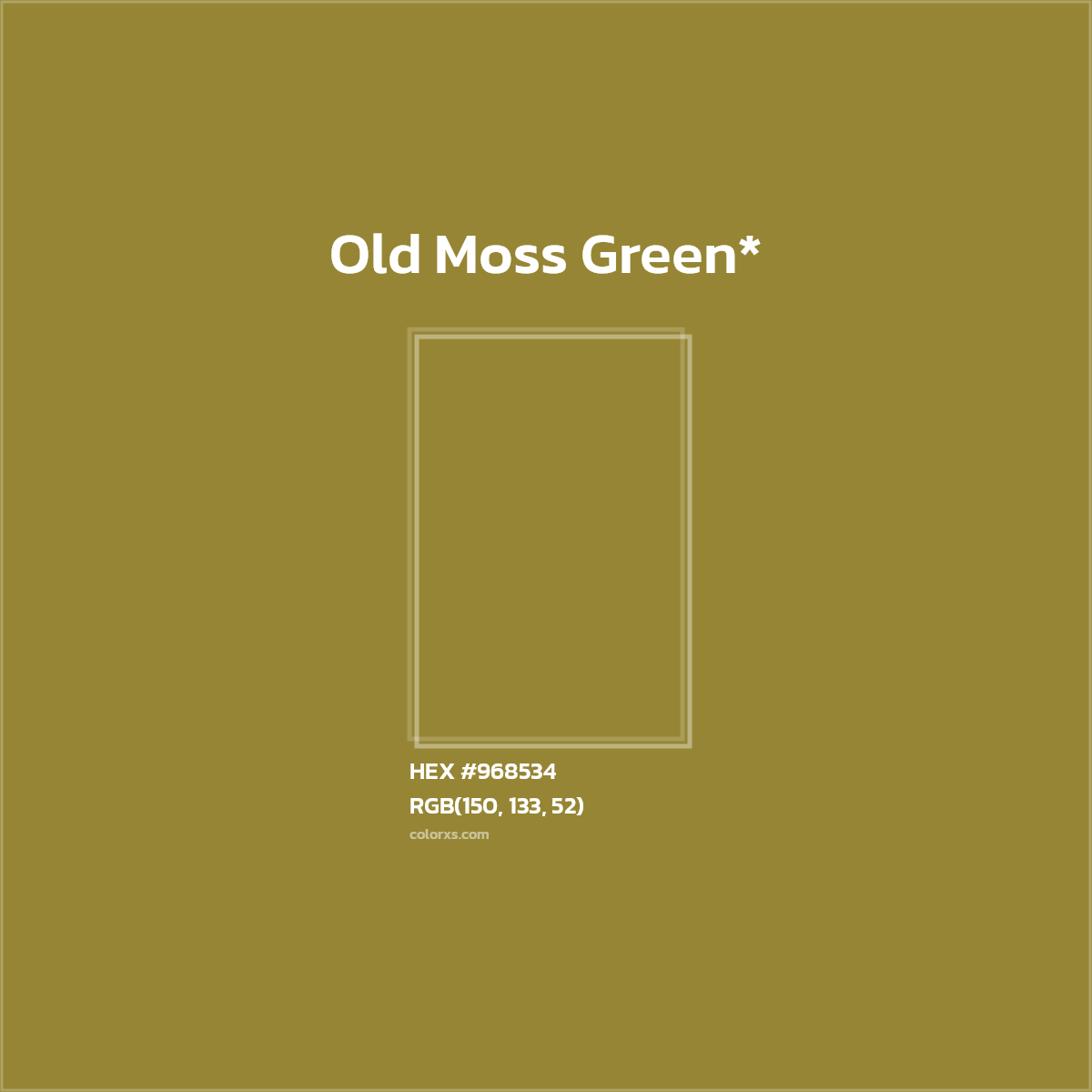 HEX #968534 Color Name, Color Code, Palettes, Similar Paints, Images