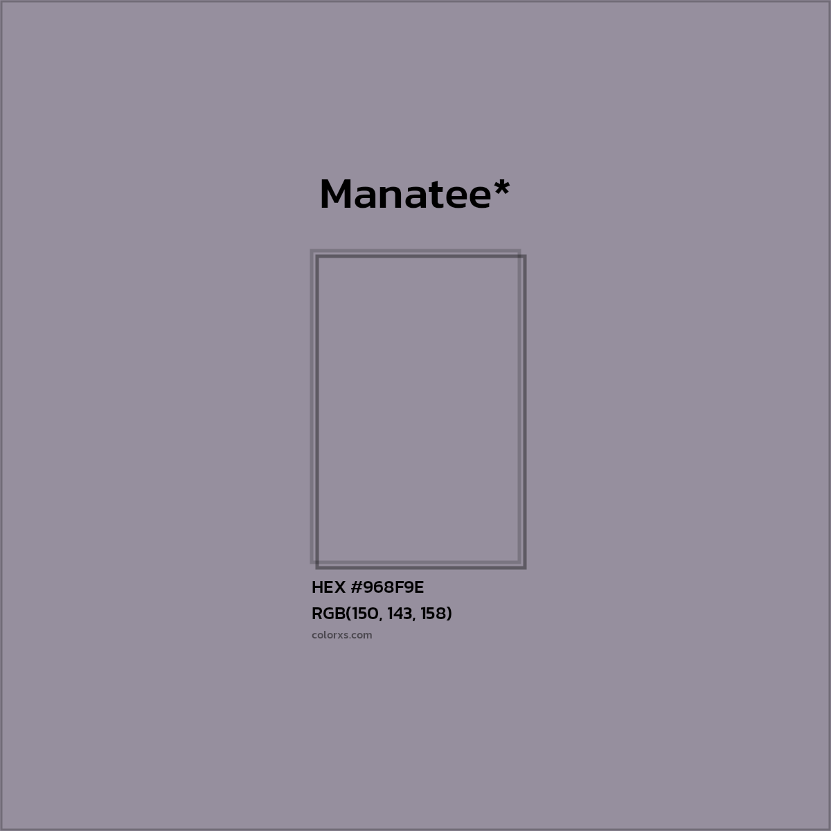 HEX #968F9E Color Name, Color Code, Palettes, Similar Paints, Images