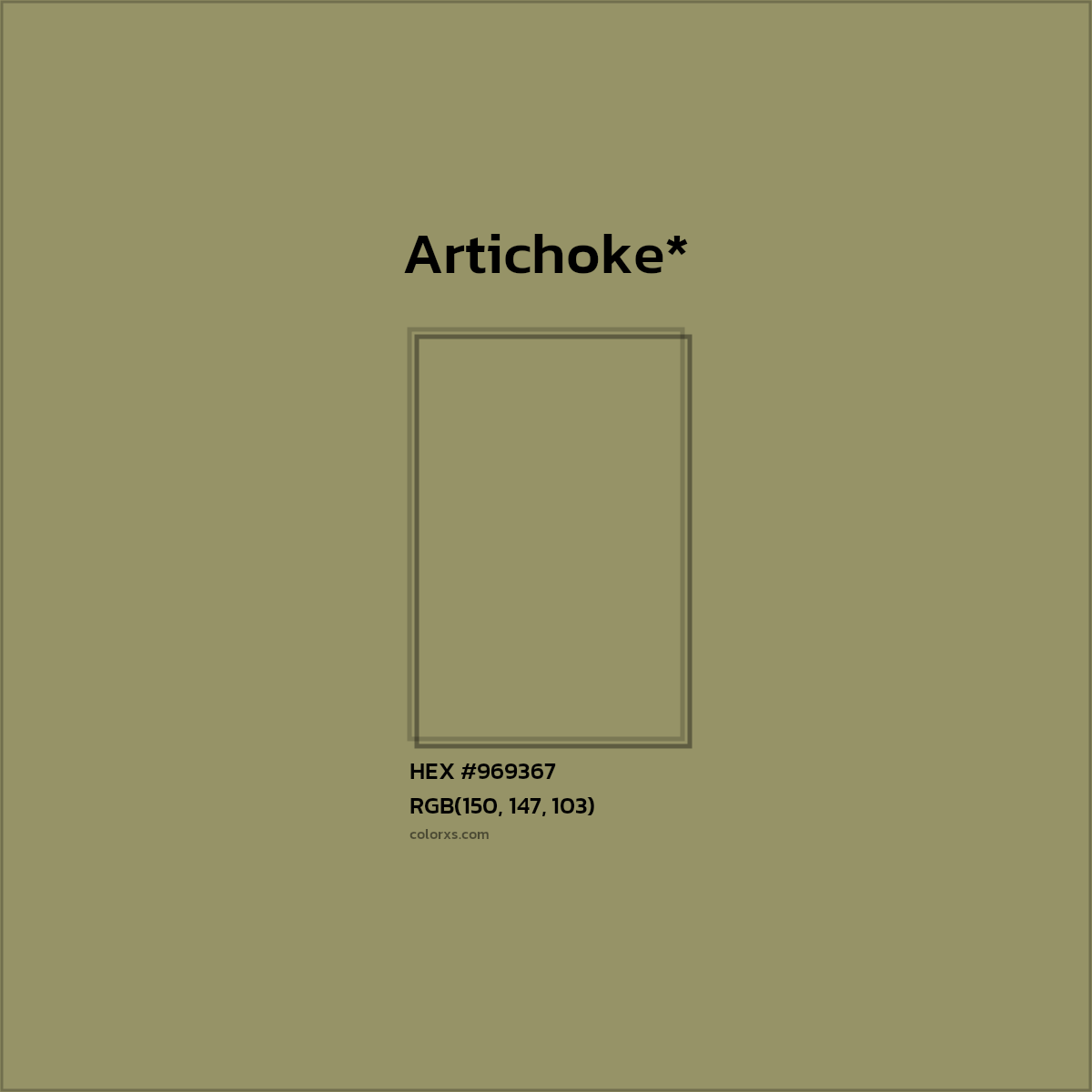 HEX #969367 Color Name, Color Code, Palettes, Similar Paints, Images