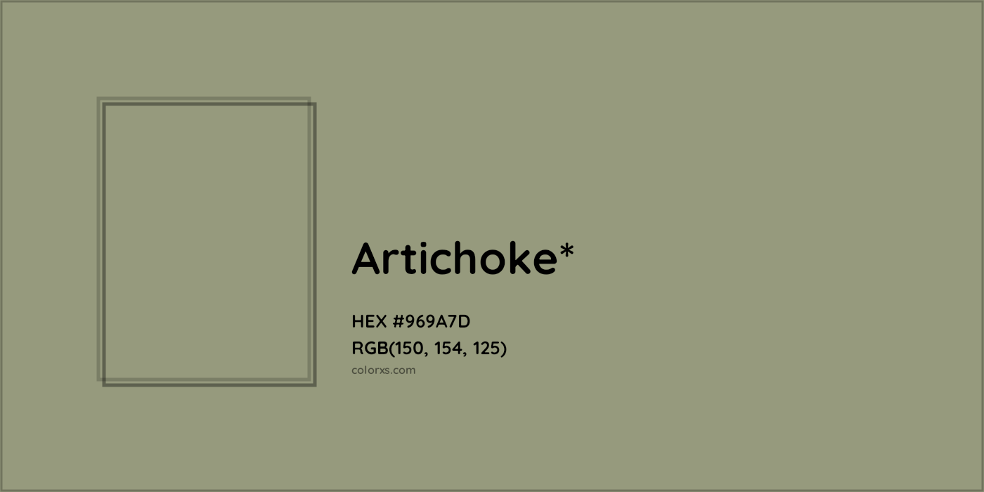 HEX #969A7D Color Name, Color Code, Palettes, Similar Paints, Images