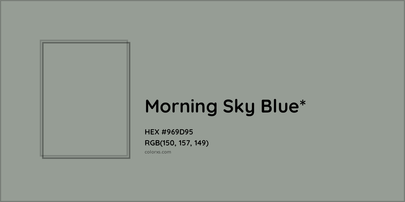 HEX #969D95 Color Name, Color Code, Palettes, Similar Paints, Images