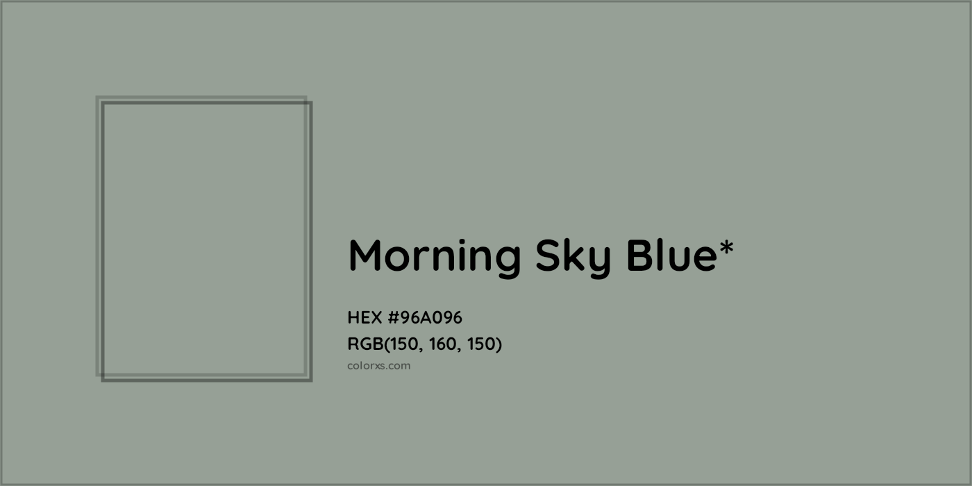 HEX #96A096 Color Name, Color Code, Palettes, Similar Paints, Images