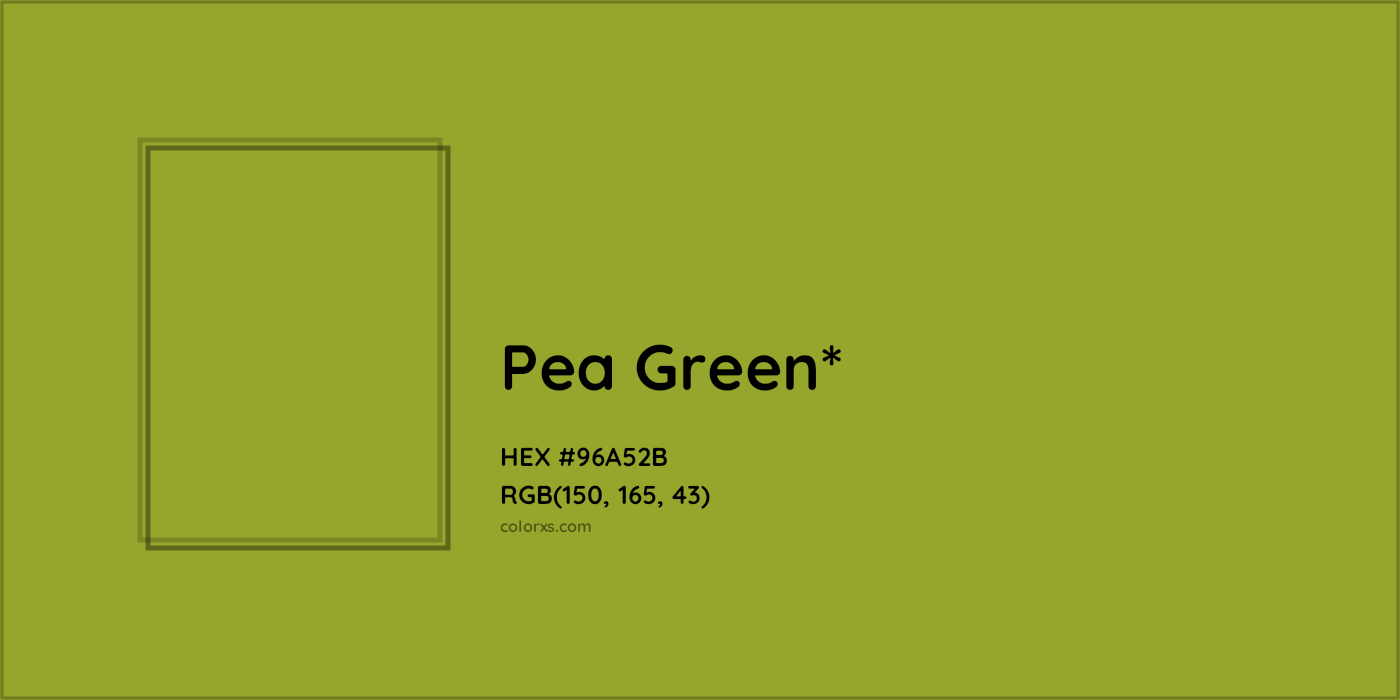 HEX #96A52B Color Name, Color Code, Palettes, Similar Paints, Images
