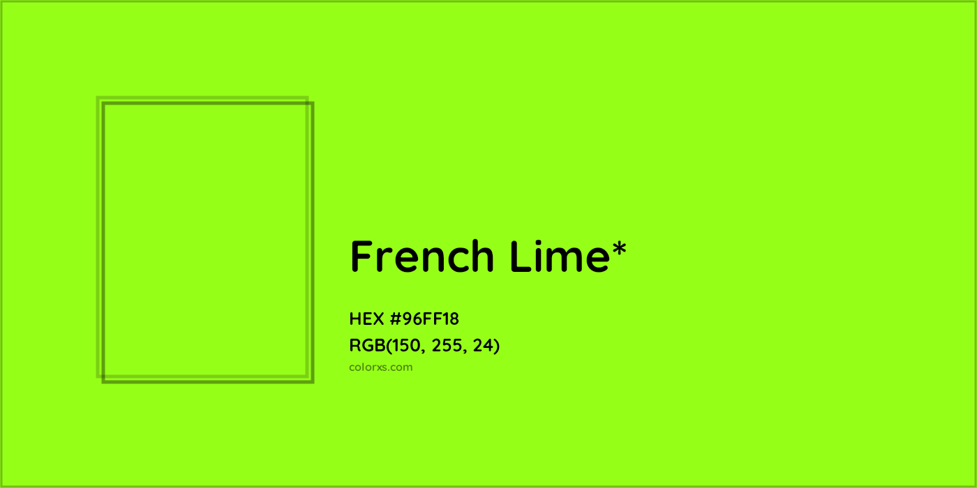 HEX #96FF18 Color Name, Color Code, Palettes, Similar Paints, Images