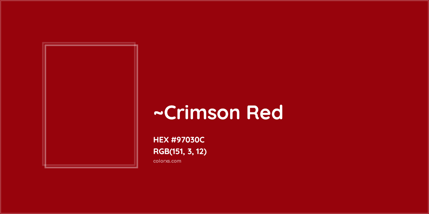 HEX #97030C Color Name, Color Code, Palettes, Similar Paints, Images