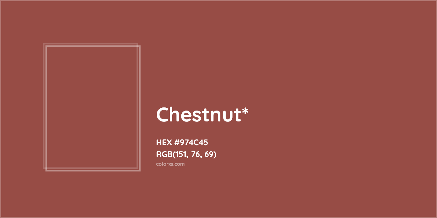 HEX #974C45 Color Name, Color Code, Palettes, Similar Paints, Images