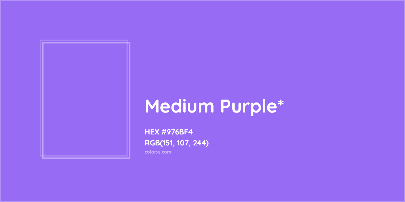 HEX #976BF4 Color Name, Color Code, Palettes, Similar Paints, Images