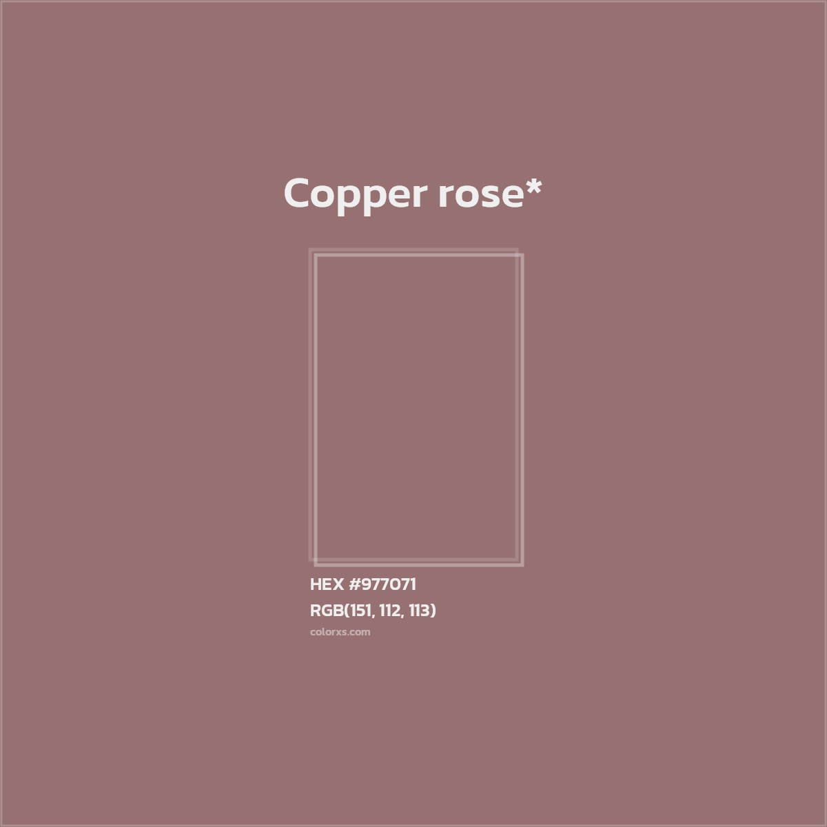 HEX #977071 Color Name, Color Code, Palettes, Similar Paints, Images