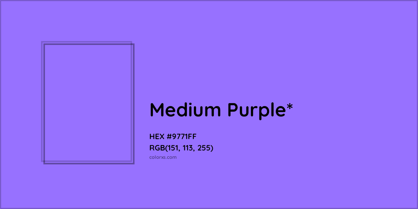 HEX #9771FF Color Name, Color Code, Palettes, Similar Paints, Images