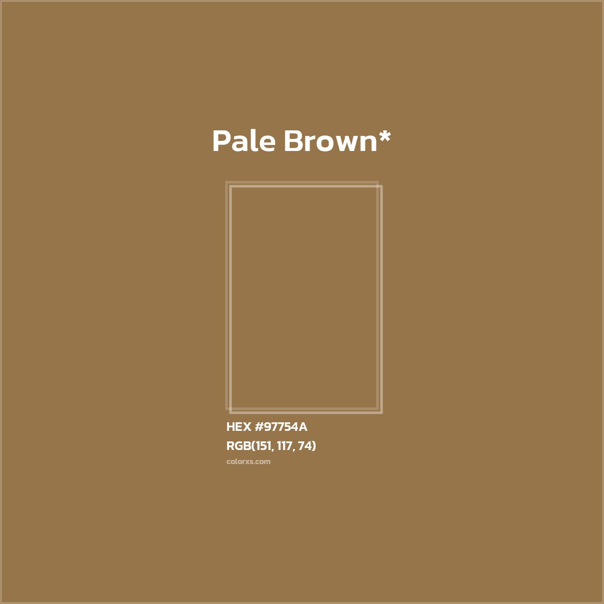 HEX #97754A Color Name, Color Code, Palettes, Similar Paints, Images