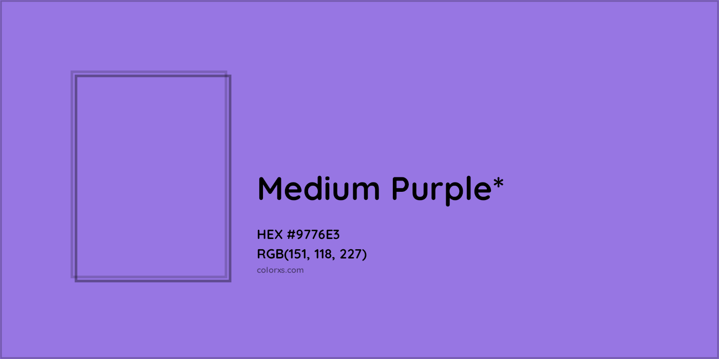 HEX #9776E3 Color Name, Color Code, Palettes, Similar Paints, Images
