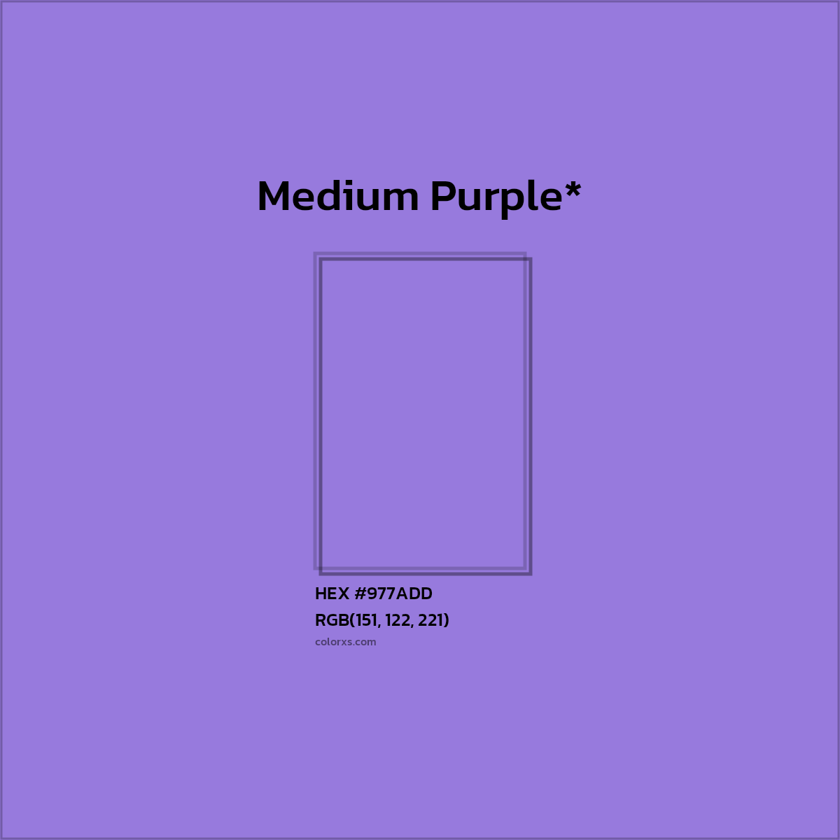 HEX #977ADD Color Name, Color Code, Palettes, Similar Paints, Images