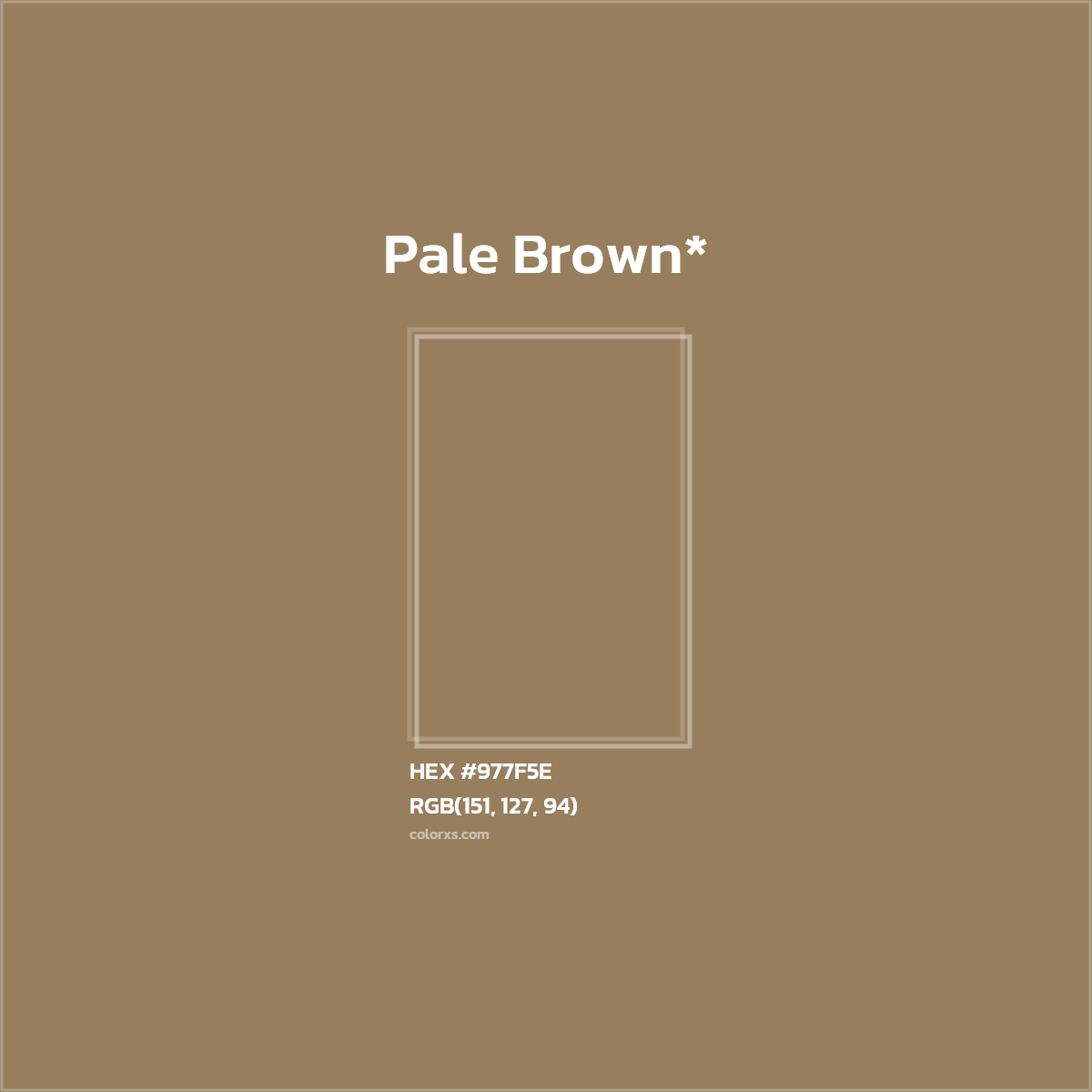 HEX #977F5E Color Name, Color Code, Palettes, Similar Paints, Images