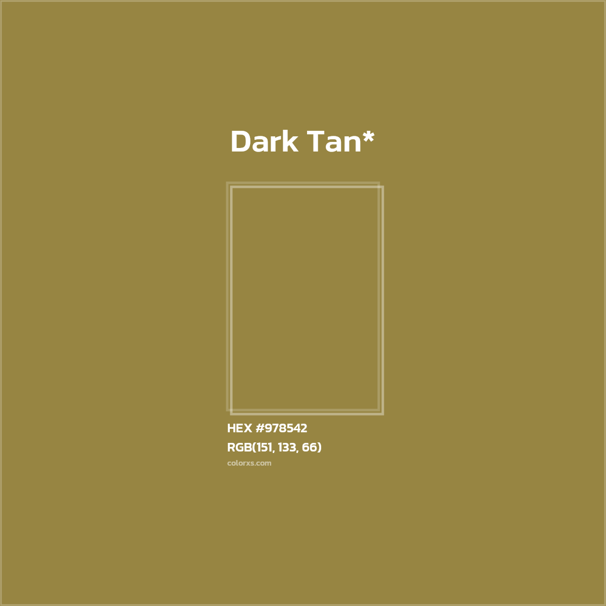 HEX #978542 Color Name, Color Code, Palettes, Similar Paints, Images