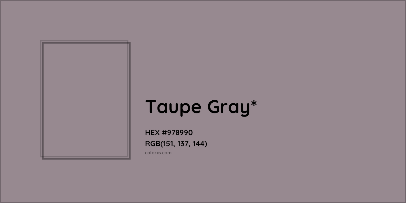 HEX #978990 Color Name, Color Code, Palettes, Similar Paints, Images