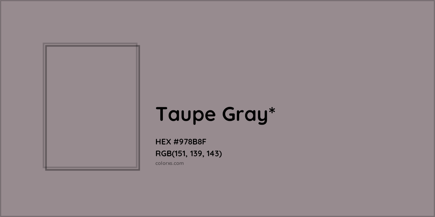 HEX #978B8F Color Name, Color Code, Palettes, Similar Paints, Images