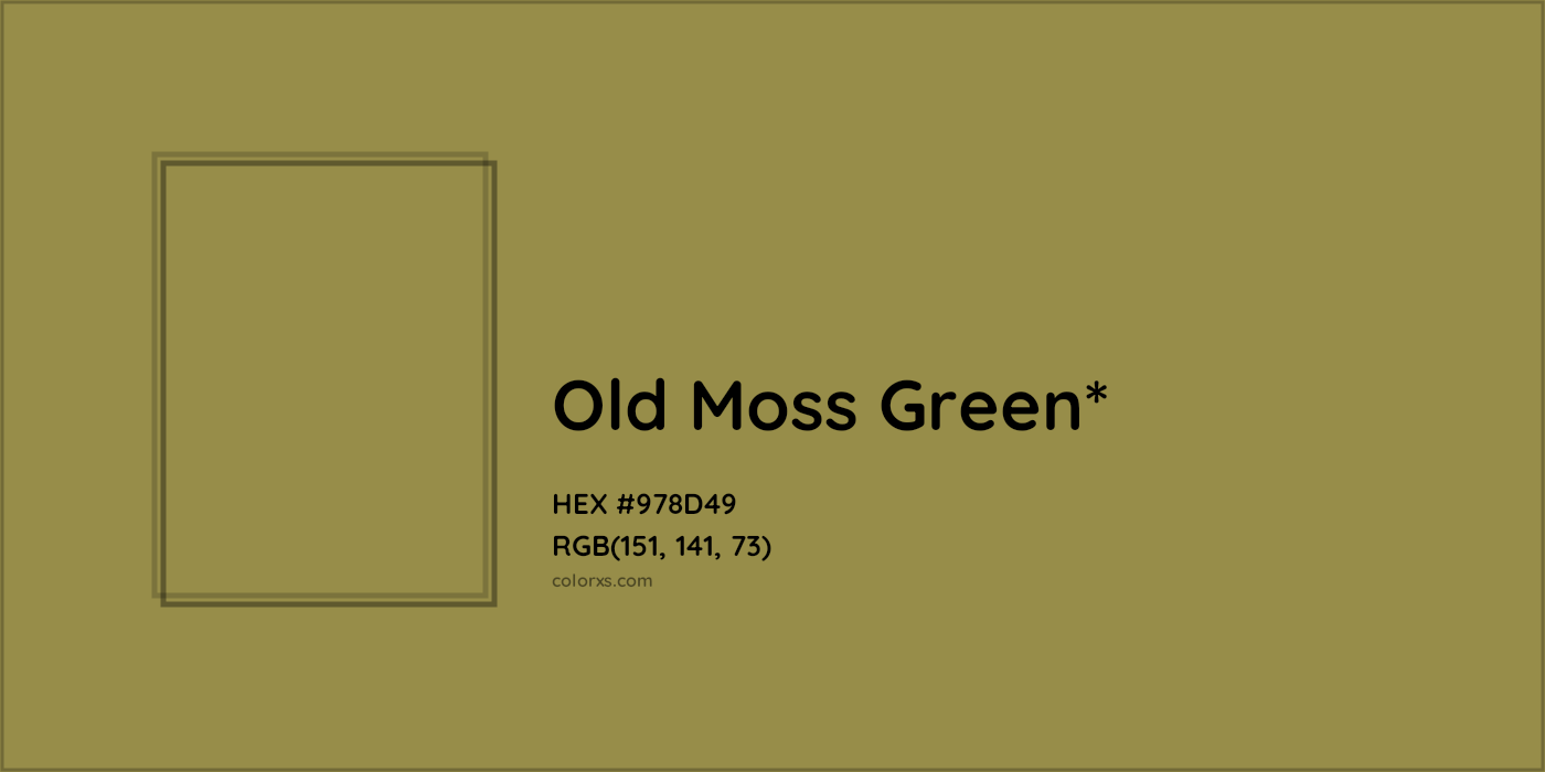 HEX #978D49 Color Name, Color Code, Palettes, Similar Paints, Images