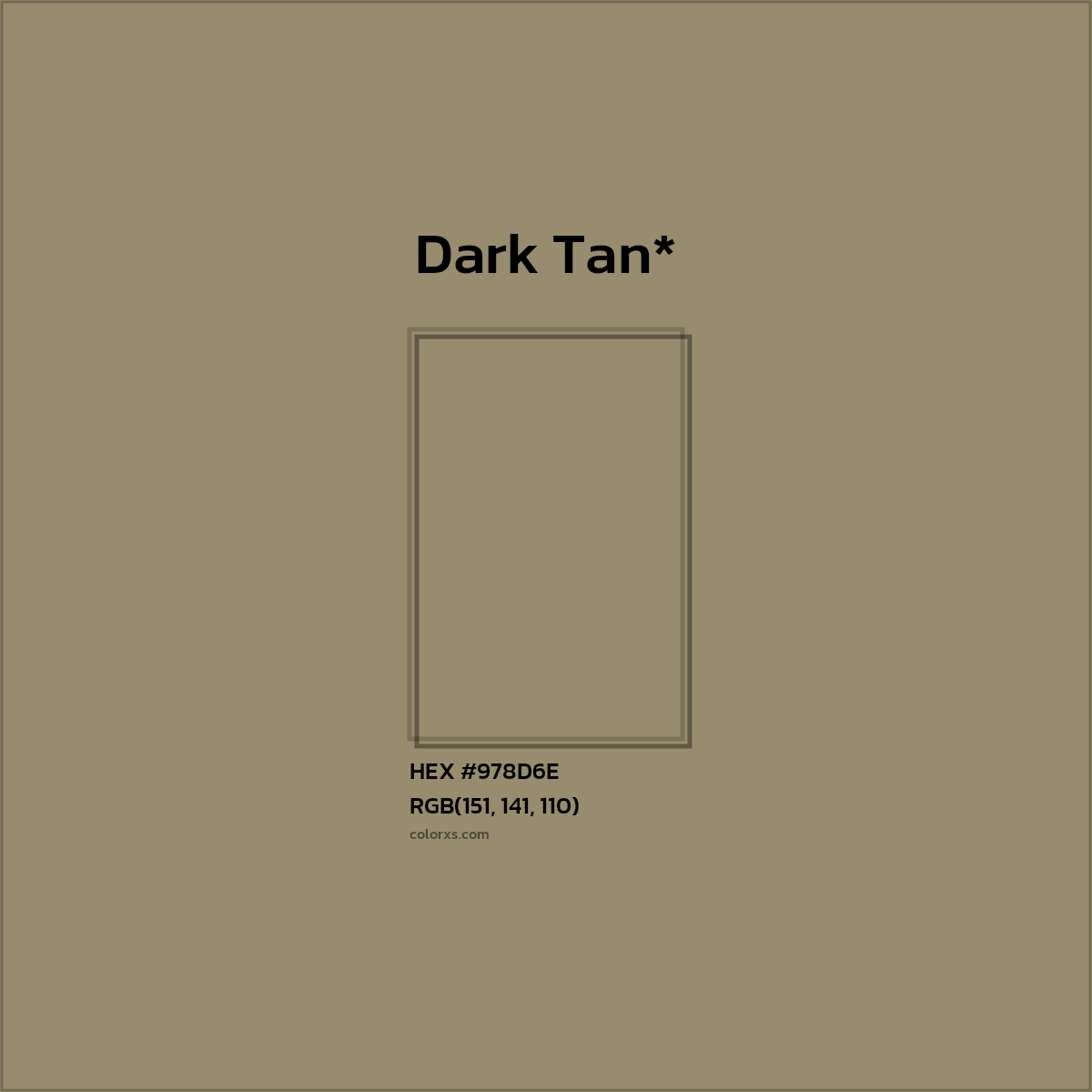 HEX #978D6E Color Name, Color Code, Palettes, Similar Paints, Images