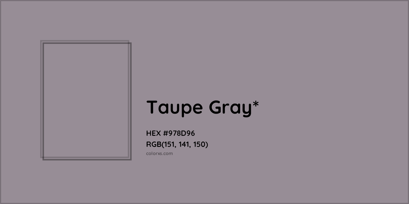 HEX #978D96 Color Name, Color Code, Palettes, Similar Paints, Images