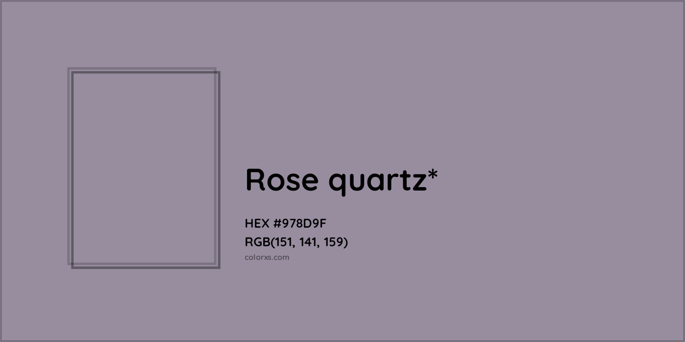 HEX #978D9F Color Name, Color Code, Palettes, Similar Paints, Images