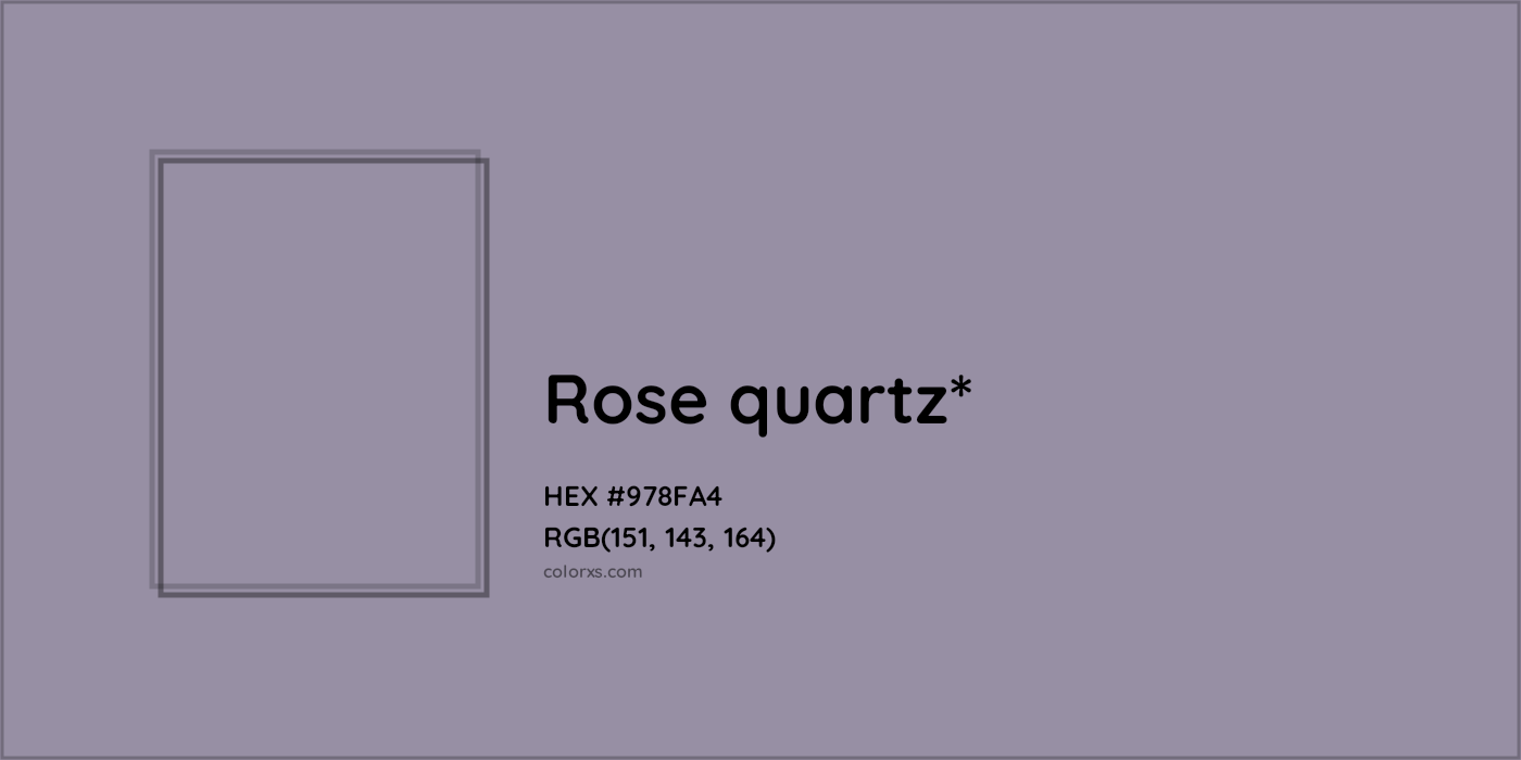 HEX #978FA4 Color Name, Color Code, Palettes, Similar Paints, Images