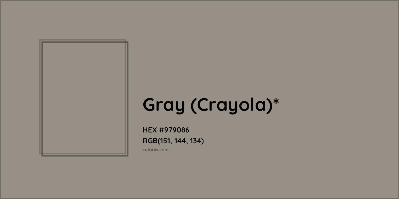 HEX #979086 Color Name, Color Code, Palettes, Similar Paints, Images
