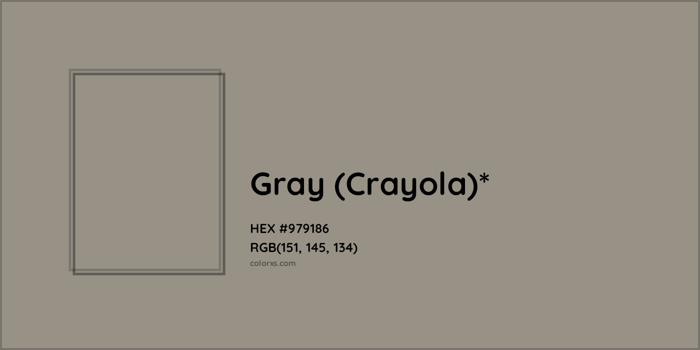 HEX #979186 Color Name, Color Code, Palettes, Similar Paints, Images
